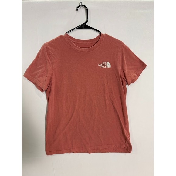 The North Face T-Shirt Womens M Pink Short Sleeve Cotton Crew Neck Outdoor - Picture 2 of 5
